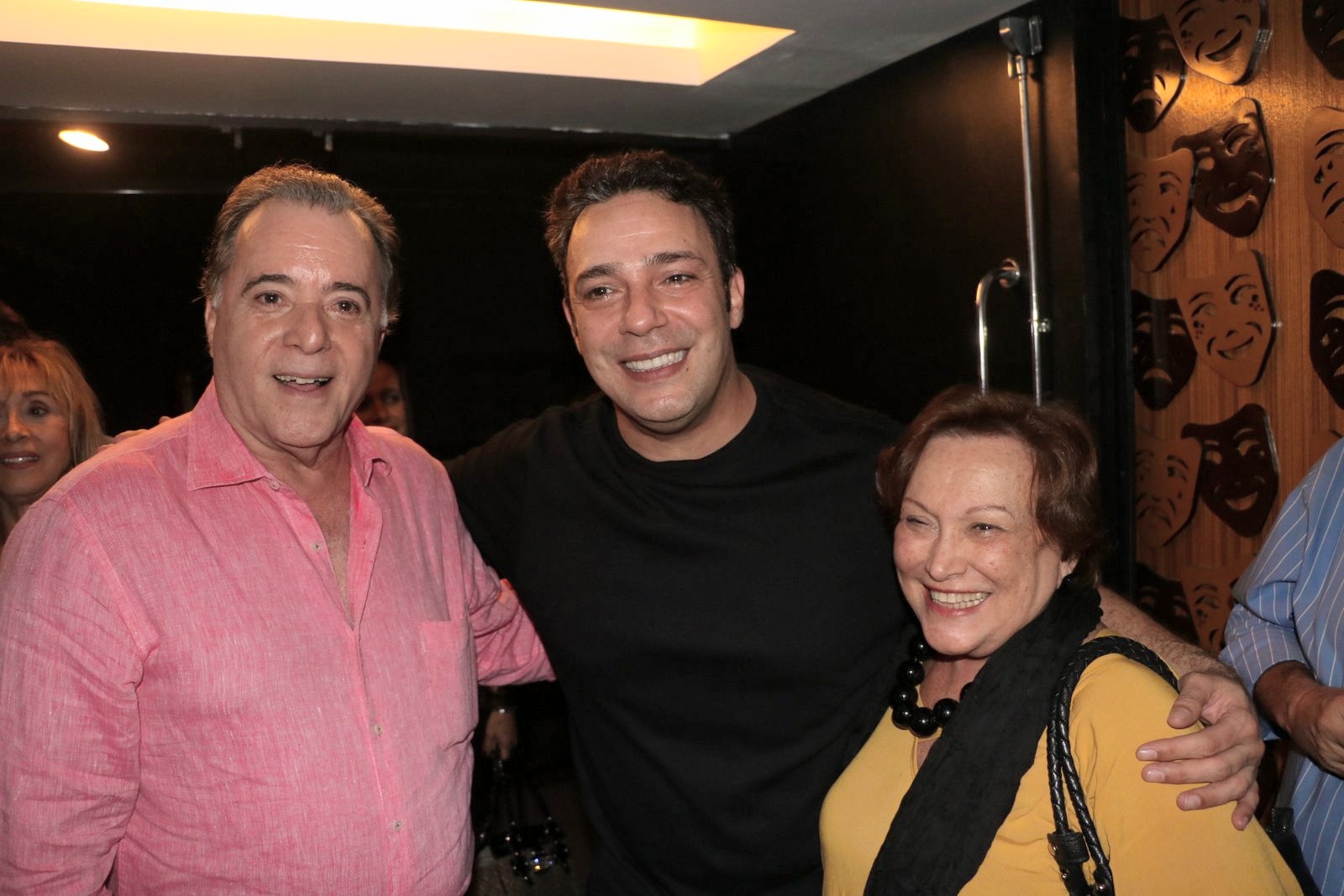 Tony Ramos, Marcelo Medici e Nicete Bruno (Foto: Rogério Fidalgo/Divulgação)