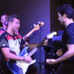 Banda Loose Tanos e Pedro Carvalho (Foto: Daniel Pinheiro/Só Famosos)