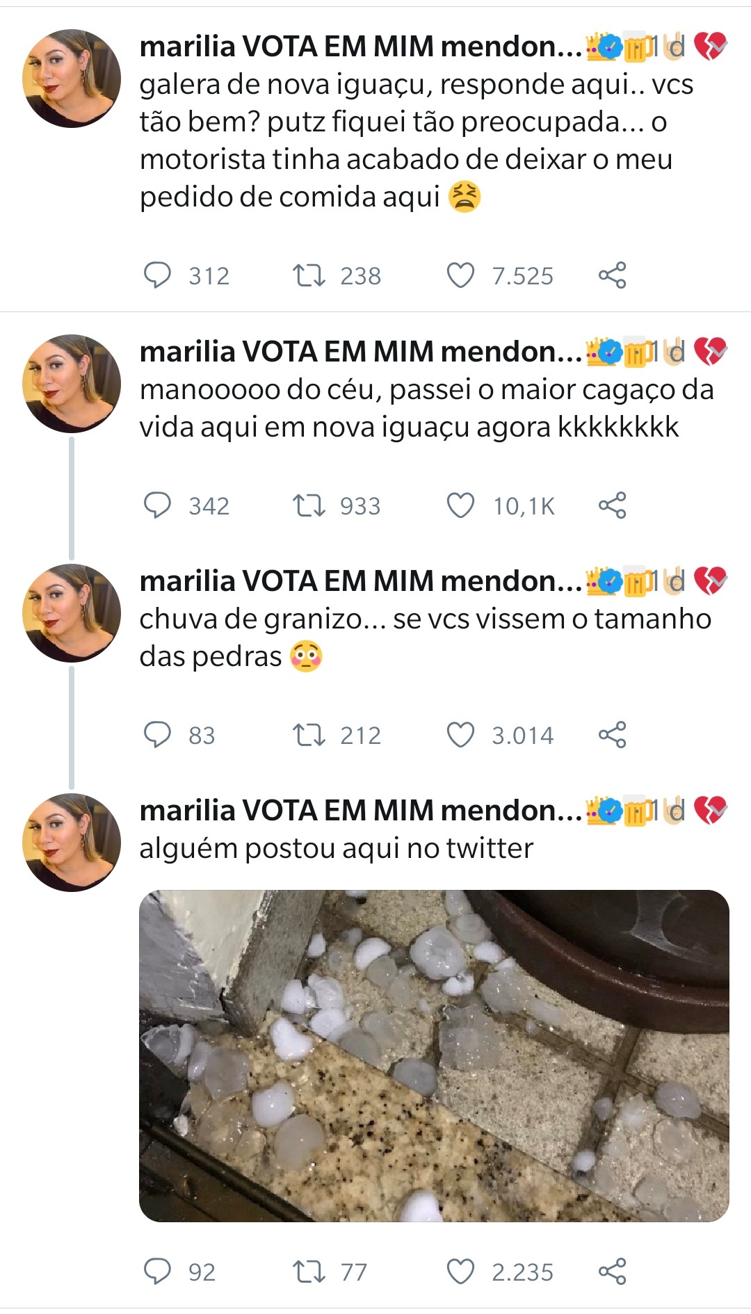 Marília Mendonça twitta preocupada (Foto: reprodução/Instagram)