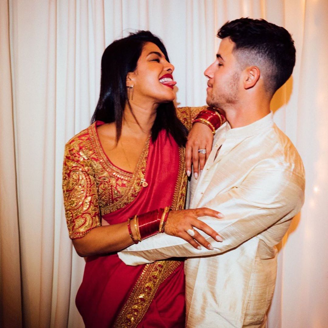Priyanka Chopra e Nick Jonas (Reprodução/Instagram)