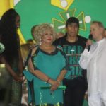 Iza na quadra da Imperatriz Leopoldinense (Foto: Daniel Pinheiro/AgNews)