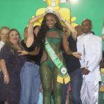 Iza na quadra da Imperatriz Leopoldinense (Foto: Daniel Pinheiro/AgNews)