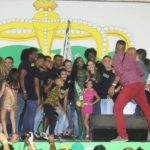 Iza na quadra da Imperatriz Leopoldinense (Foto: Daniel Pinheiro/AgNews)