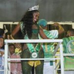 Iza na quadra da Imperatriz Leopoldinense (Foto: Daniel Pinheiro/AgNews)