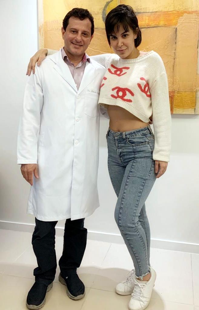 Dr. Cláudio Ambrósio e Robertha Portella (Foto: Divulgação/Zapp News)