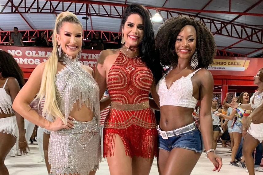 Lorena Improta, Raissa Machado e Luana Bandeira (Foto: Divulgação)