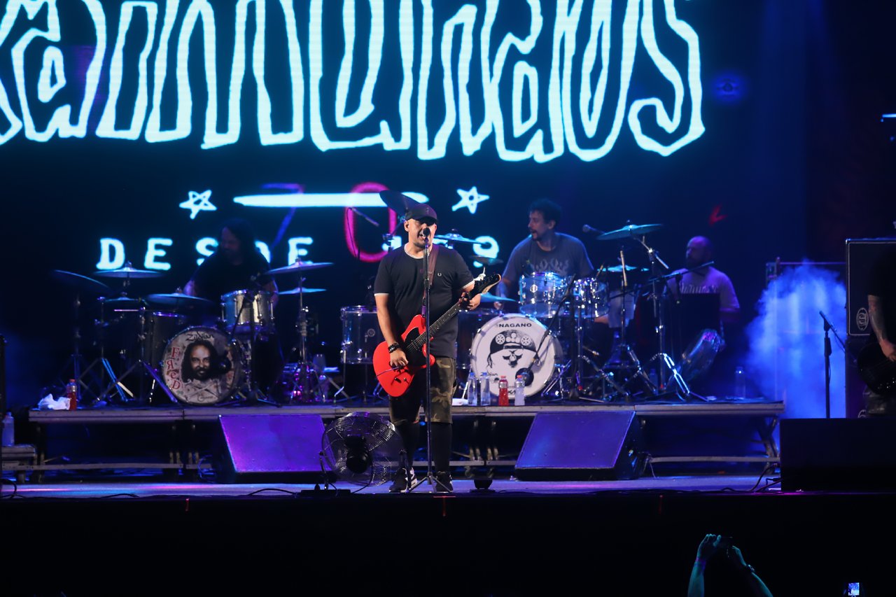 Show dos Raimundos na Oktoberfest (Foto: Daniel Pinheiro/AgNews) 