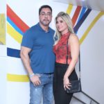 Marcelo Bretas e esposa (Foto: Daniel Pinheiro/AgNews)