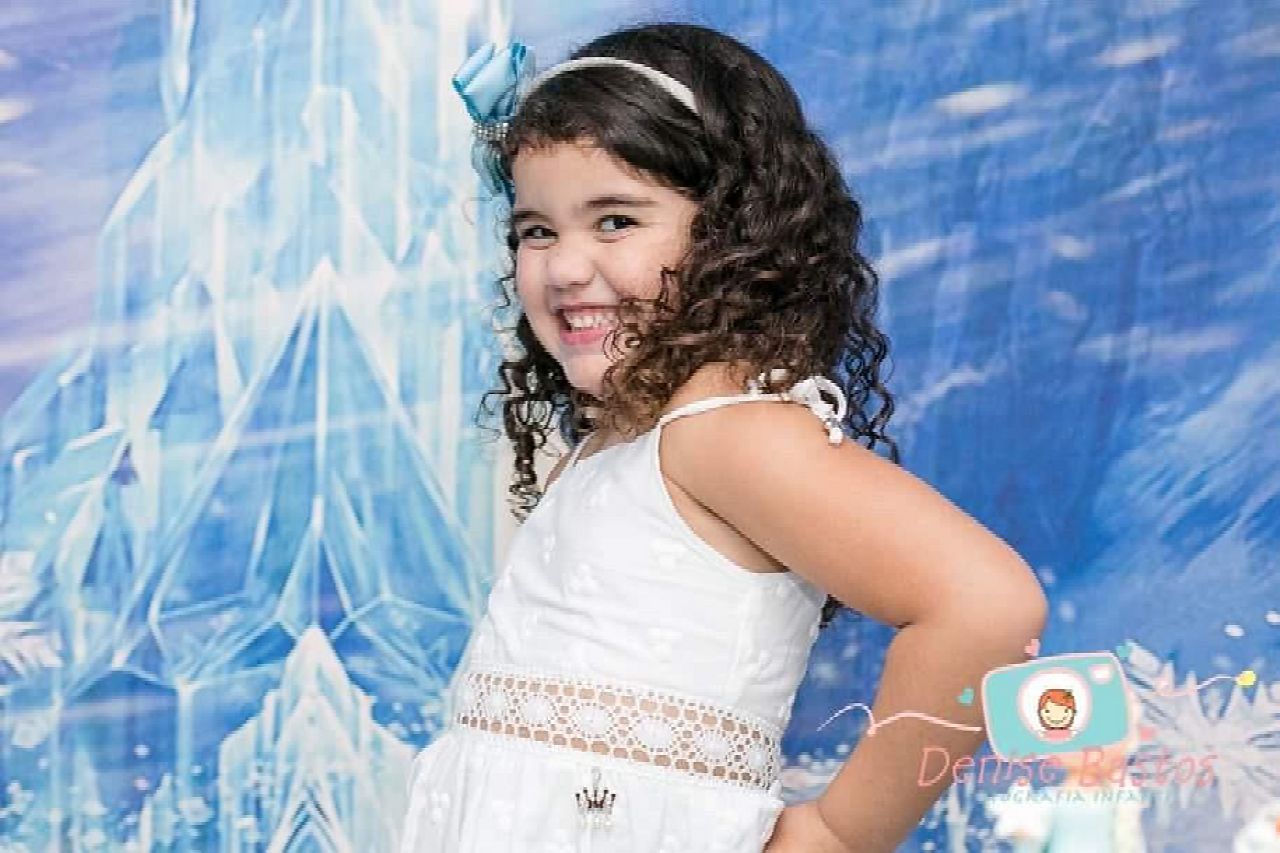 Nicole em seu aniversário de 5 anos (Foto: Denise Bastos/Divulgação)