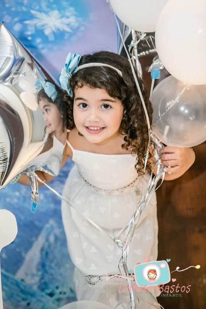 Nicole em seu aniversário de 5 anos (Foto: Denise Bastos/Divulgação)