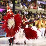 Mestre sala e Porta bandeira (Foto: Daniel Pinheiro/AgNews)