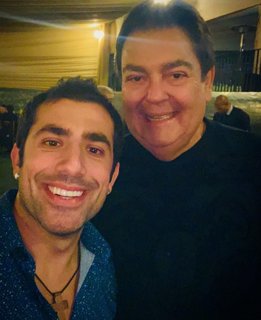 Faustão e Kaysar (Foto: reprodução/Instagram)