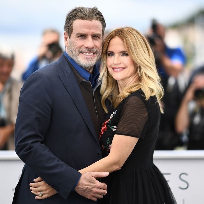 John Travolta e Kelly Preston (Foto: reprodução/Instagram)