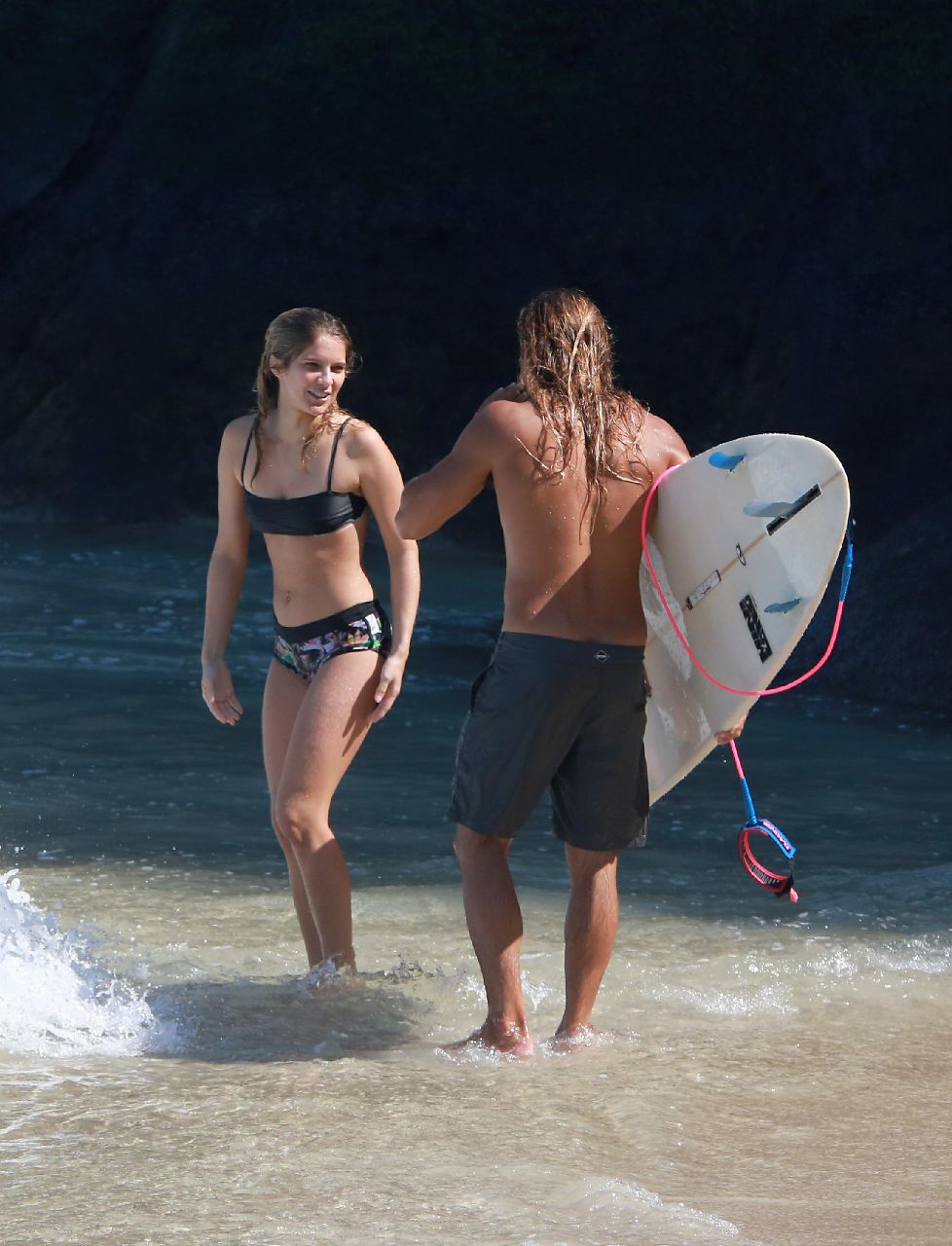 Isabella Santoni e Caio Vaz (Foto: Dilson Silva/AgNews)