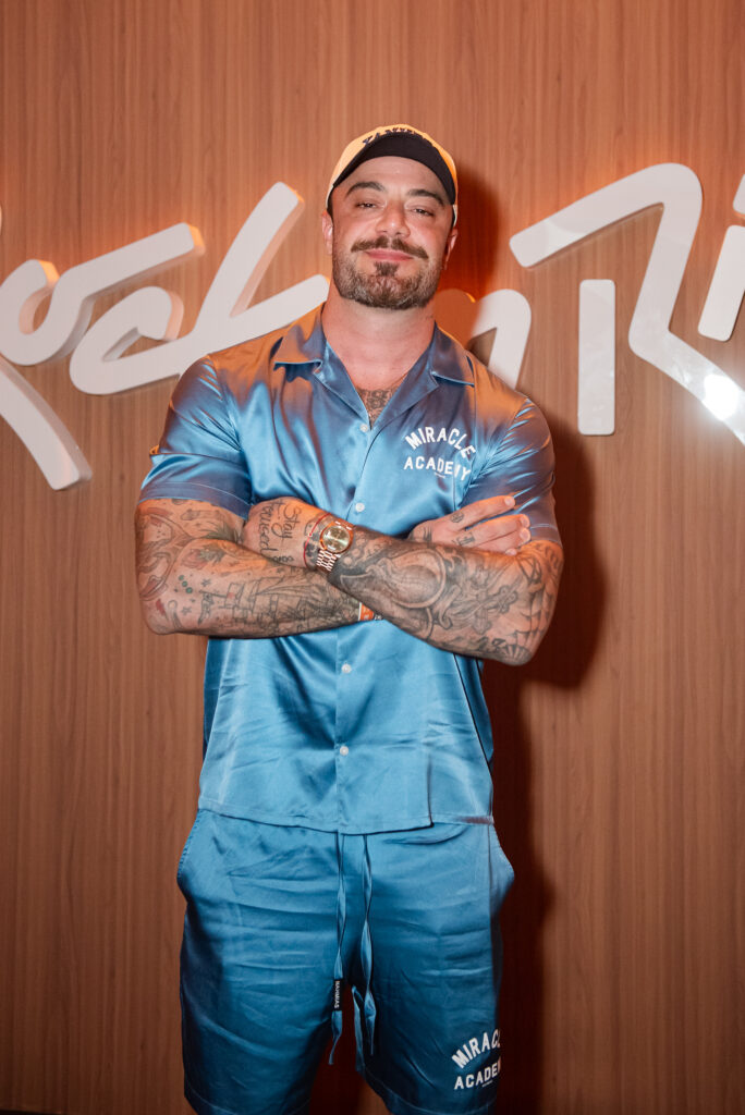 Felipe Tito na chegada ao Rock in Rio