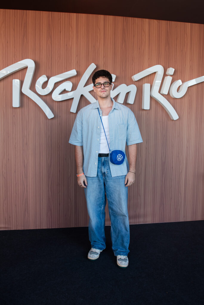 Paulo Mendes na chegada ao Rock in Rio