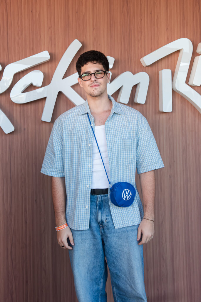 Paulo Mendes no primeiro dia do Rock in Rio