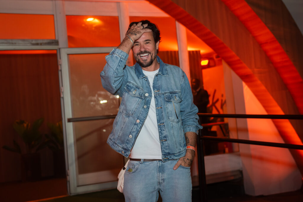 Paulinho Vilhena chega ao primeiro dia do Rock in Rio