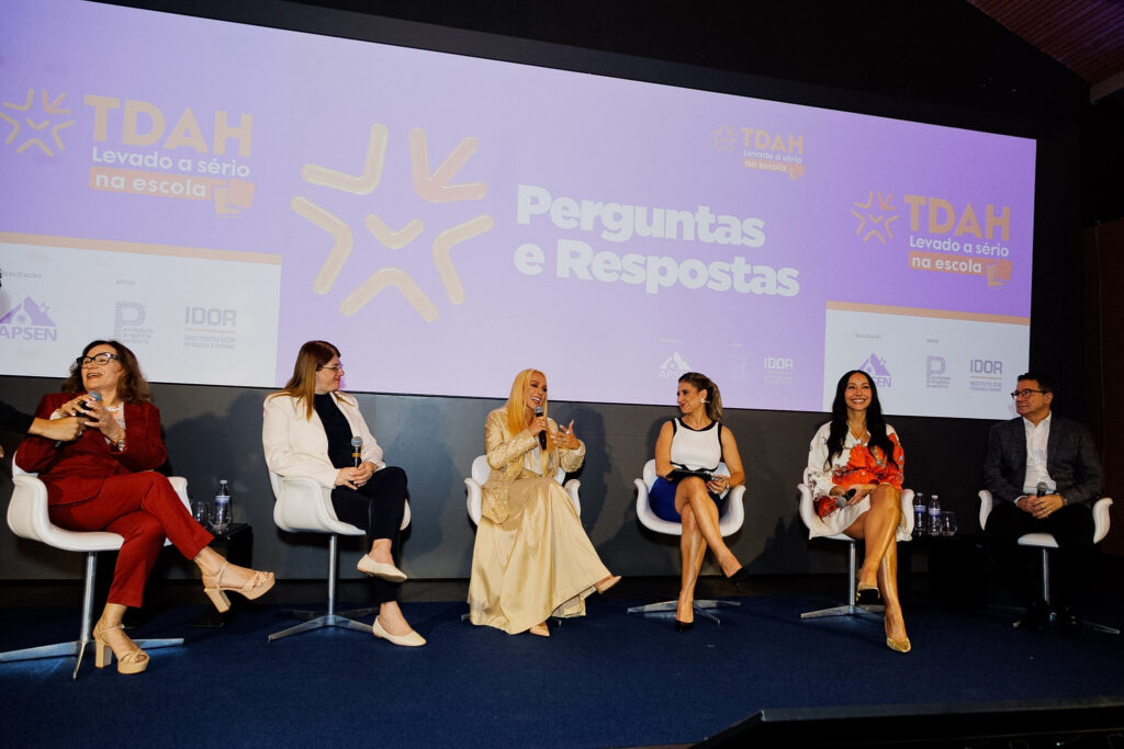 Sabrina Sato durante a programação sobre TDAH em São Paulo